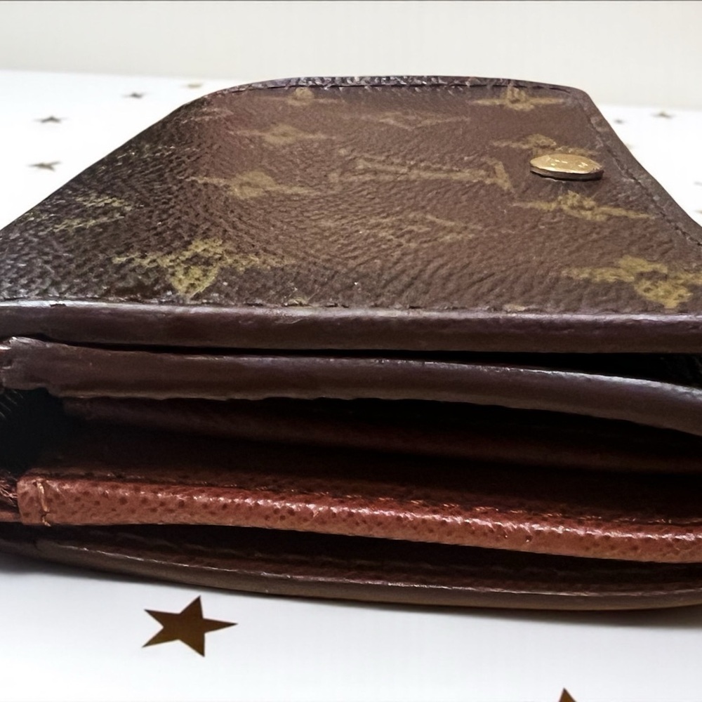 Louis Vuitton Monogram Porte-Monnaie Tresor Wallet ALL INCLUSIVE! - Picture 5 of 14